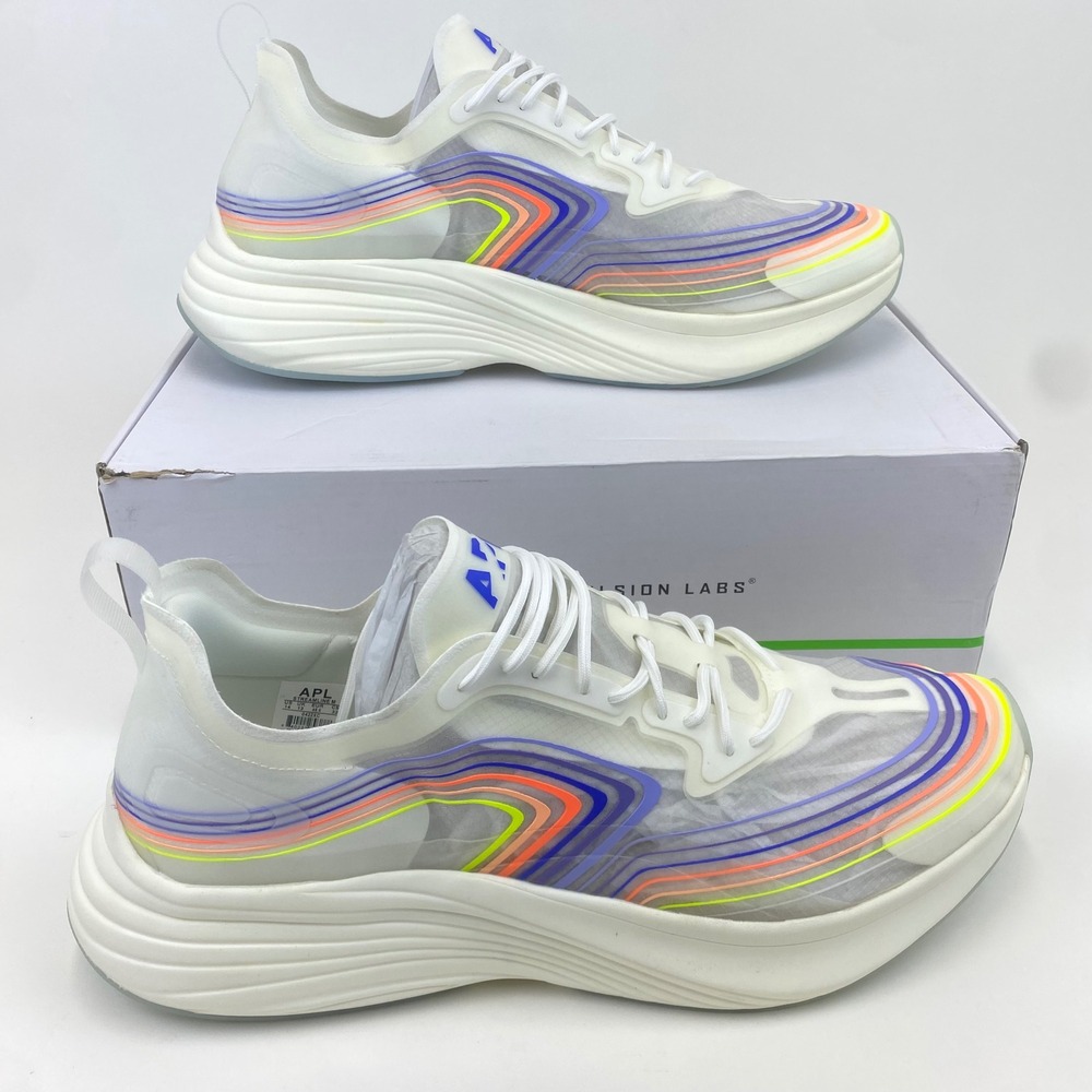 APL Athletic Propulsion Labs Mens Streamline Running Shoes Clear Men's 14 new‎